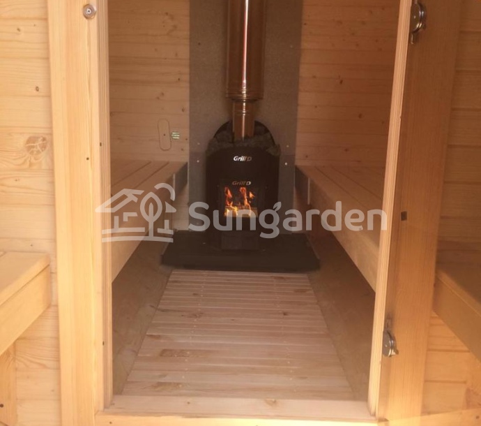 Баня-бочка 1