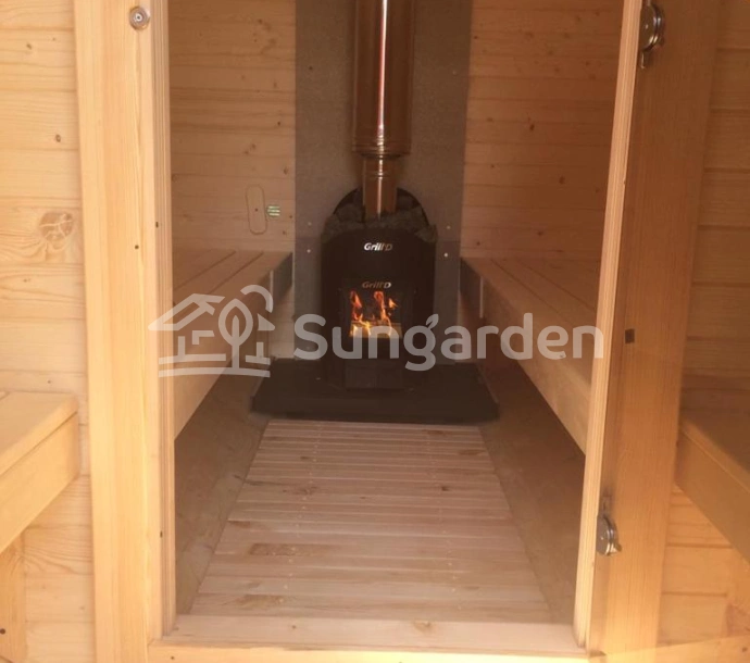 Баня-бочка 1