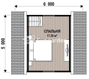 Планировка 2 этажа 