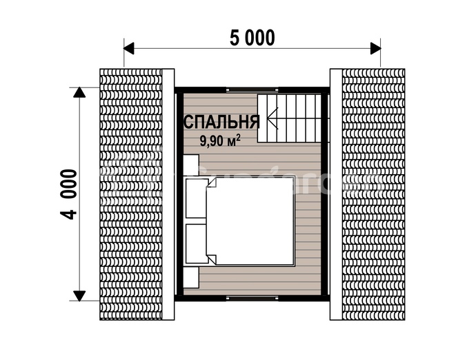 Планировка 2 этажа 