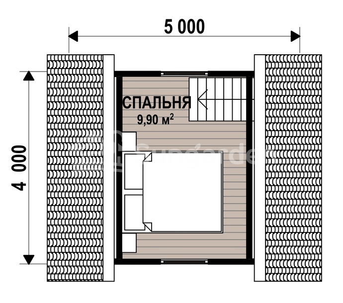 Планировка 2 этажа 