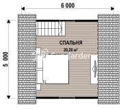 Планировка 2 этажа 