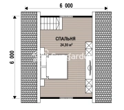 Планировка 2 этажа 