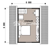 Планировка 2 этажа 