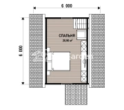 Планировка 2 этажа 